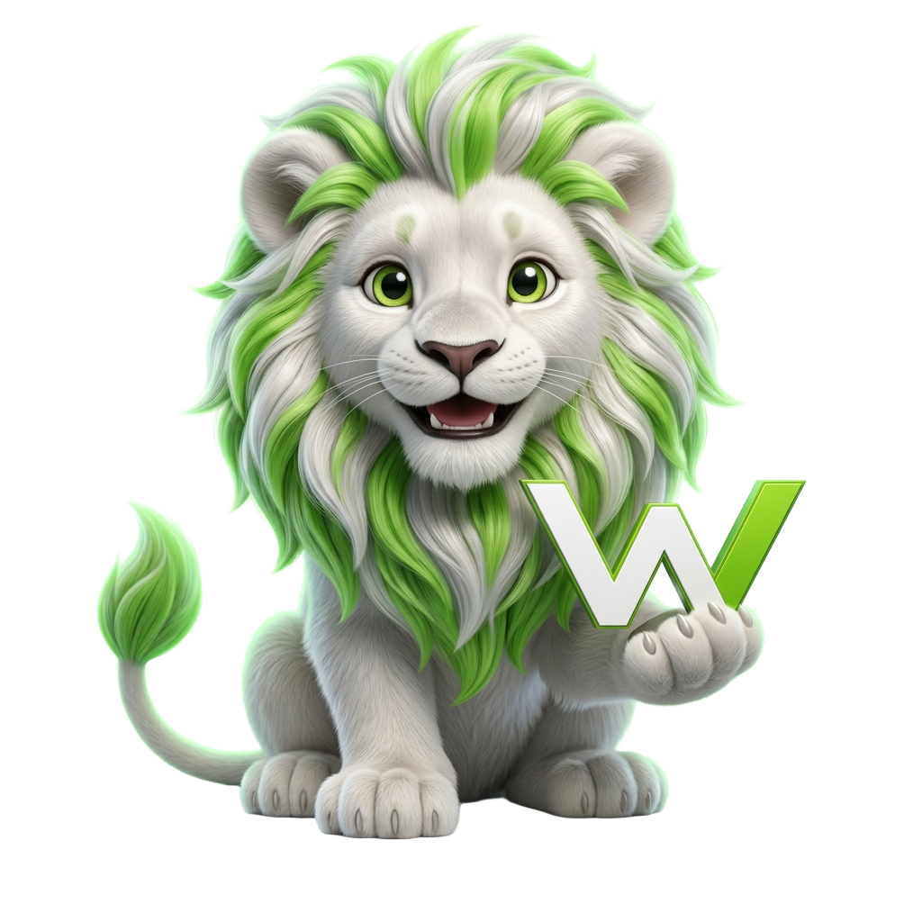 Wilson, mascota de W Growth Studio, atención al cliente 24/7
